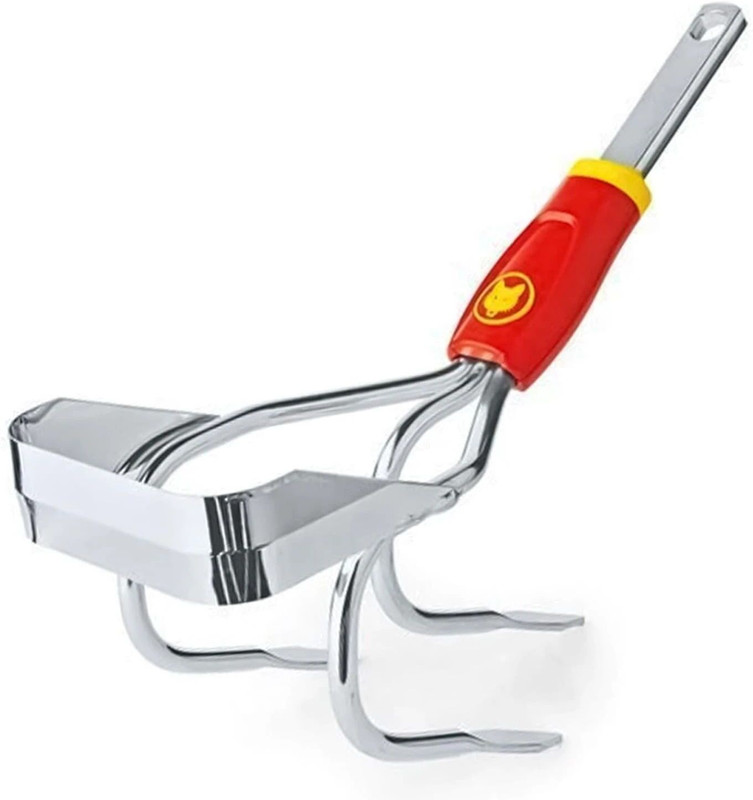 WOLF GARTEN Steel Multi Star Culti-Weeder without Handle (Silver) Garden Tool Kit(1 Tools)