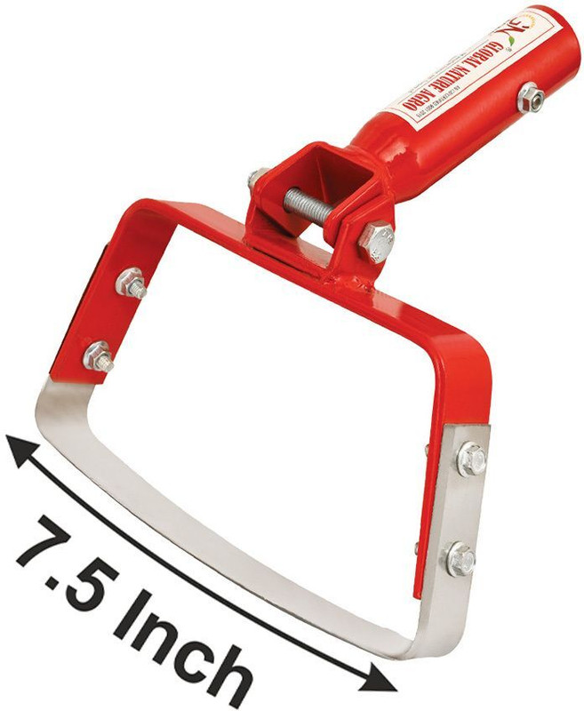 Global Nature Agro Manual weeding tool push pull weeder, 7.5 inches wide Garden Tool Kit(1 Tools)