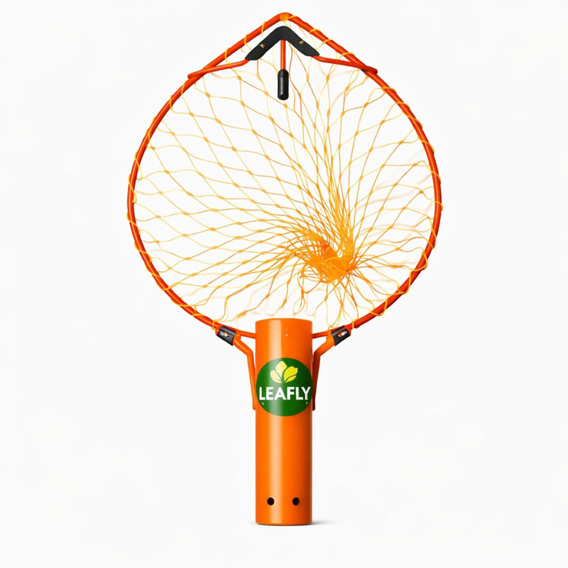 Leafly Mango Fruit Plucker | Picker | Harvester (5-7 Kg) with Nylon Net Metal Frame Garden Tool Kit(1 Tools)