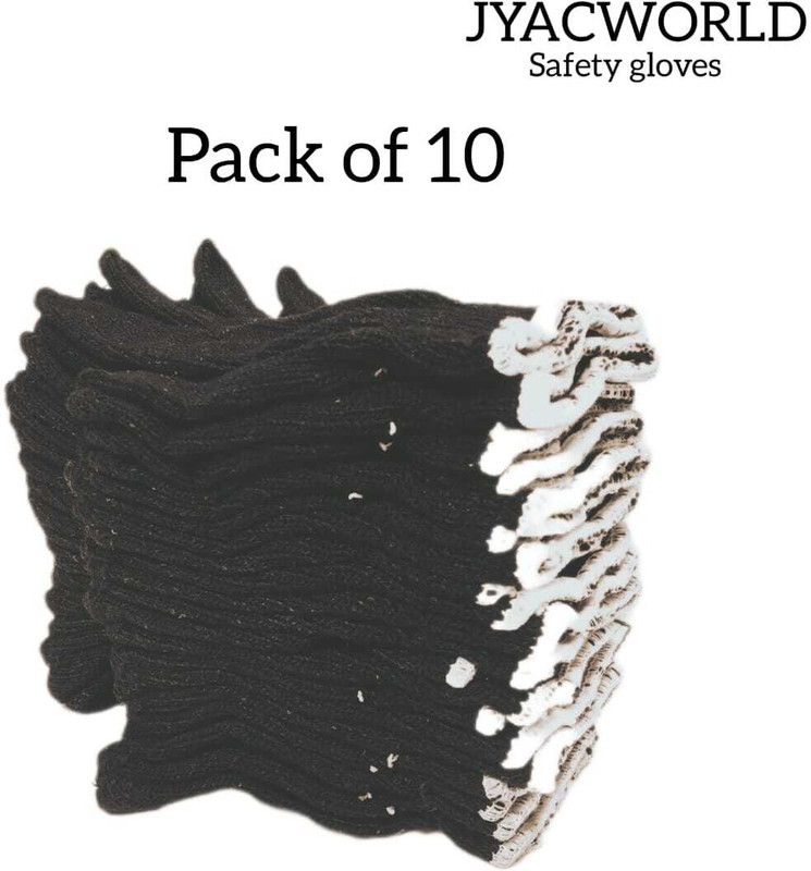 JYACWORLD Safety gloves (Pack of 10) Gardening Shoulder Glove