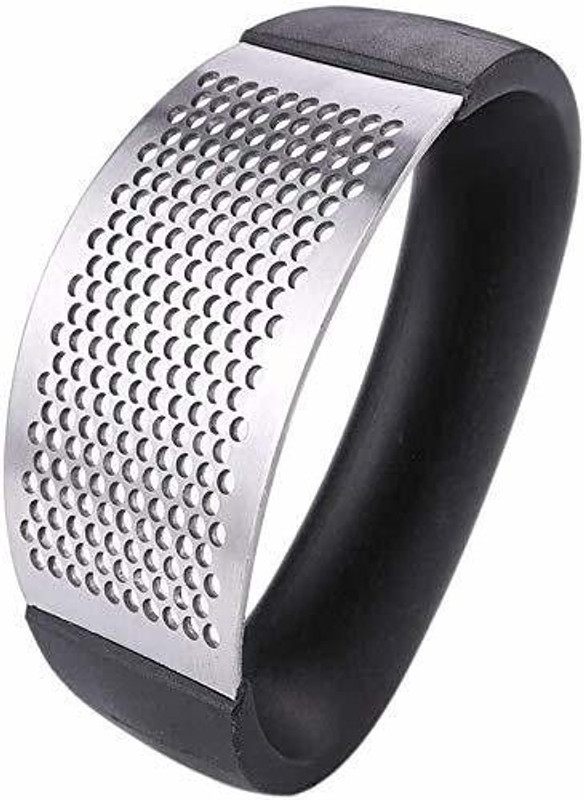 Stineless Steel Stainless Steel Garlic Press Crusher, Crusher, Squeezer, Masher and Lemon Juicer Garlic Press(Steel)