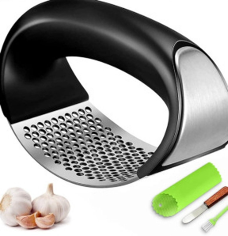 DUFI CREATIONS Garlic Press Garlic Press(Black)