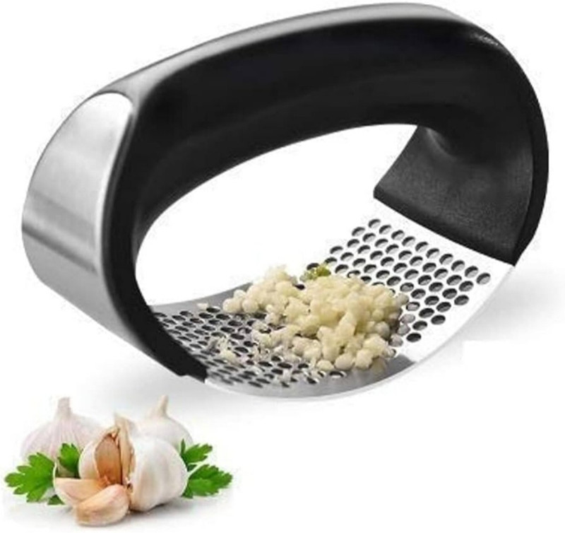 NITYA ENTERPRISE Garlic Press(Silver)