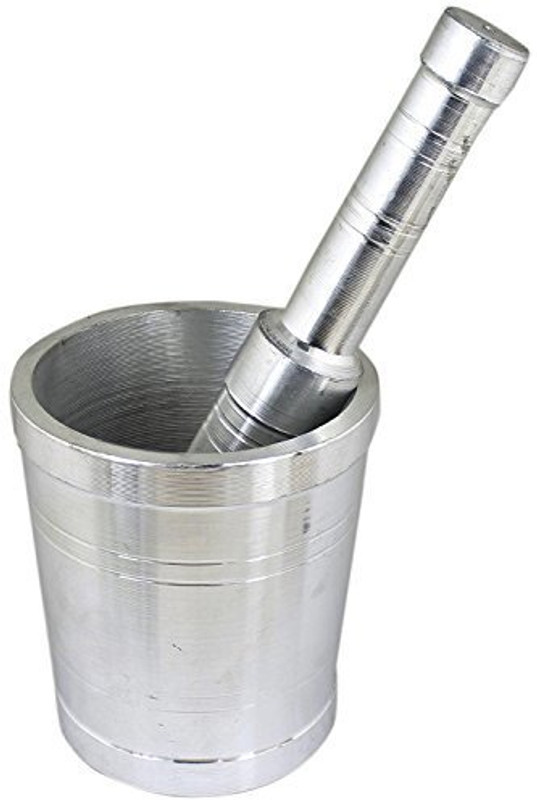 GUPTA EXPORTS Khalbatta Garlic Press(Silver)