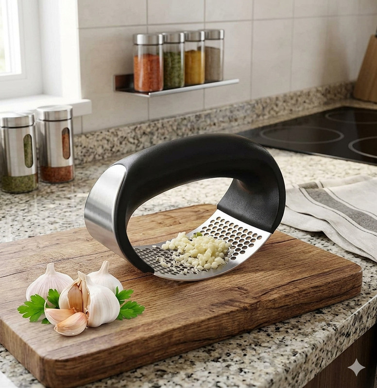 SAeterprise 1010- Garlic Press Garlic Press(Black)