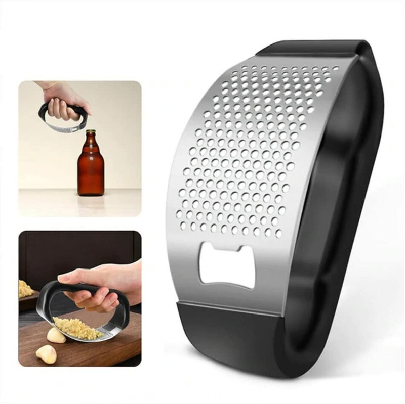 GAJANAN VENTURES crusher Garlic Press(Black)