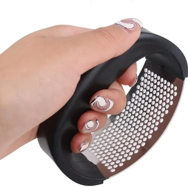 Boxberry Garlic Press | Stainless Steel Kitchen Garlic Crusher and Plastic Portable Garlic Press(Multicolor)