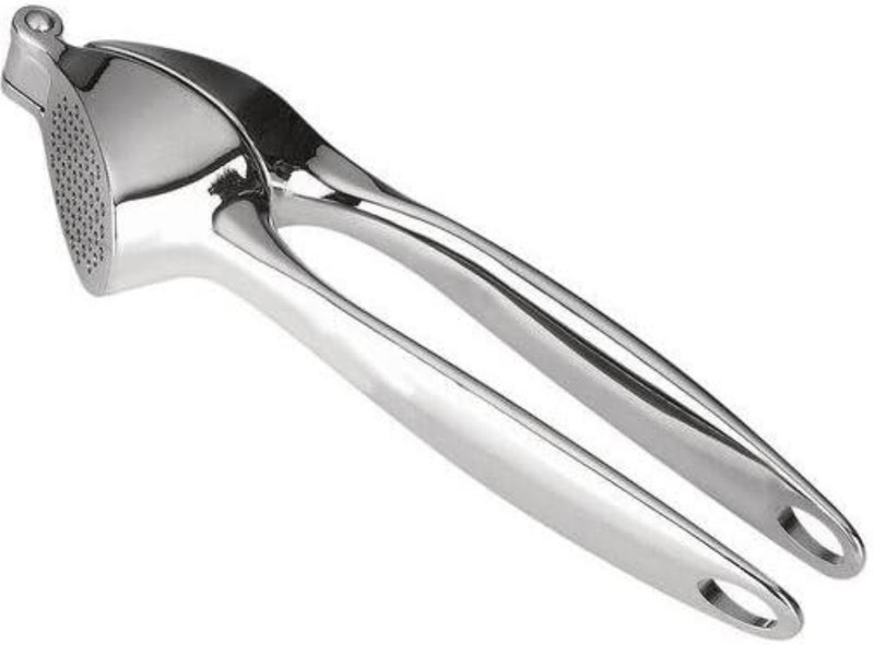 Omkarixa Multifunction Heavy Duty Garlic Press(Silver)