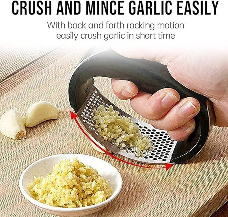 TEDRED garlic press crusher Garlic Press(Black)