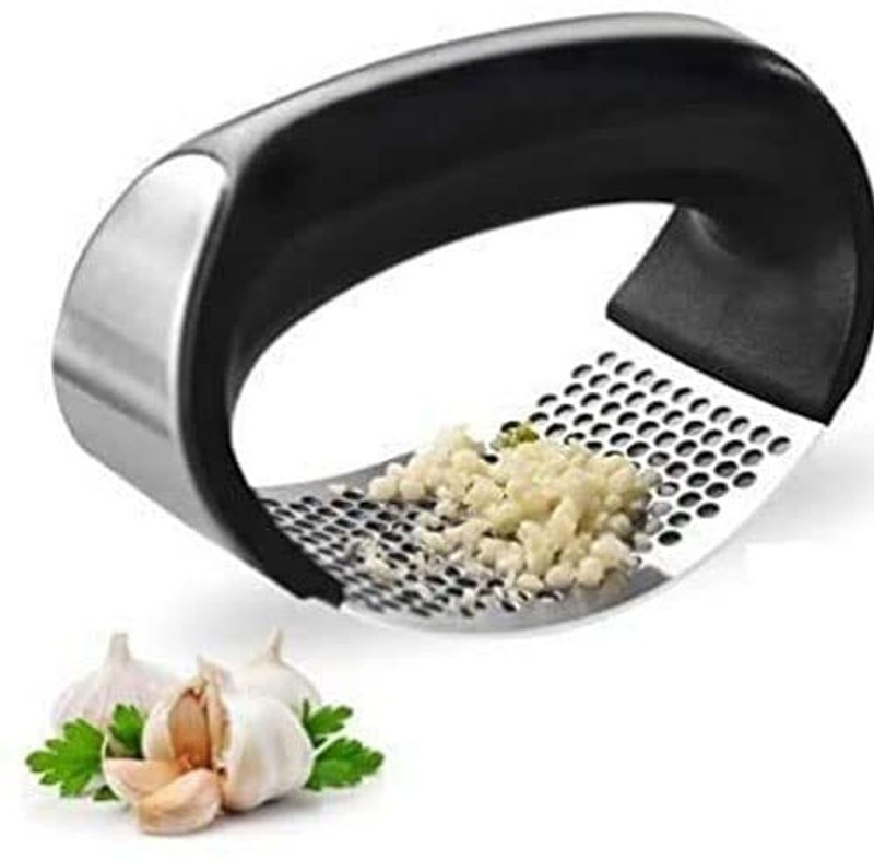 homeviora SteelGrip Garlic Press Garlic Press(Multicolor)