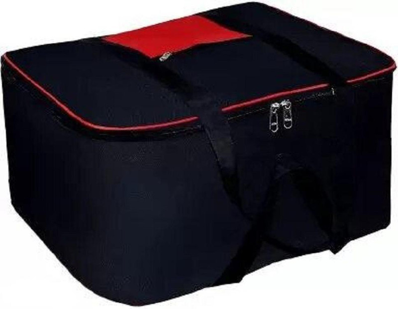 CHAMPARAN Stylish and Durable Double Stitched Water Proof King Size Double Bed Blanket Cover/Storage Box/Garment Covers 1(Black)