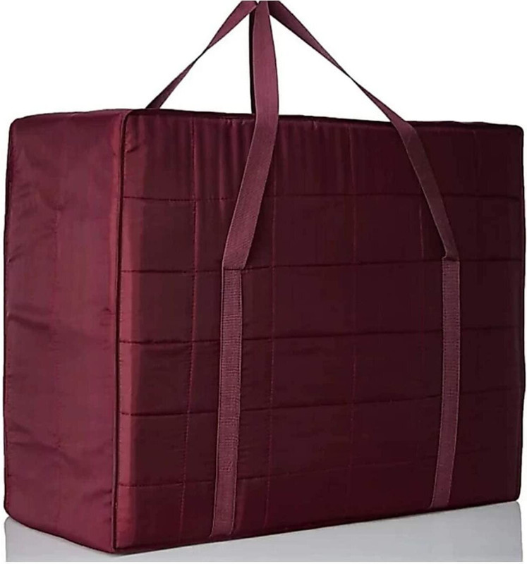 WOFFEETAIL 001 Polyester Laundry Bag(Maroon)