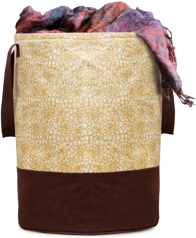 KUBER INDUSTRIES 45 L Brown Laundry Bag(Cotton)