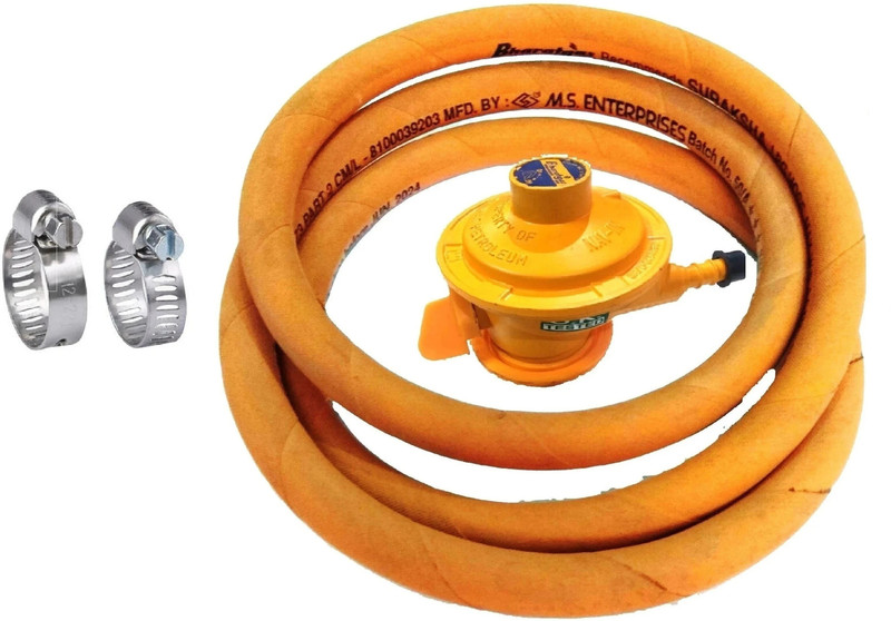 Bharat Gas Clip-on Regulator(Stainless Steel)