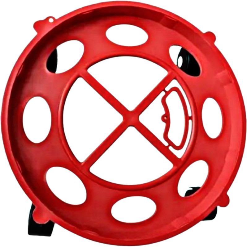 PramukhPTL gas cylinder stand Gas Cylinder Trolley(Red)