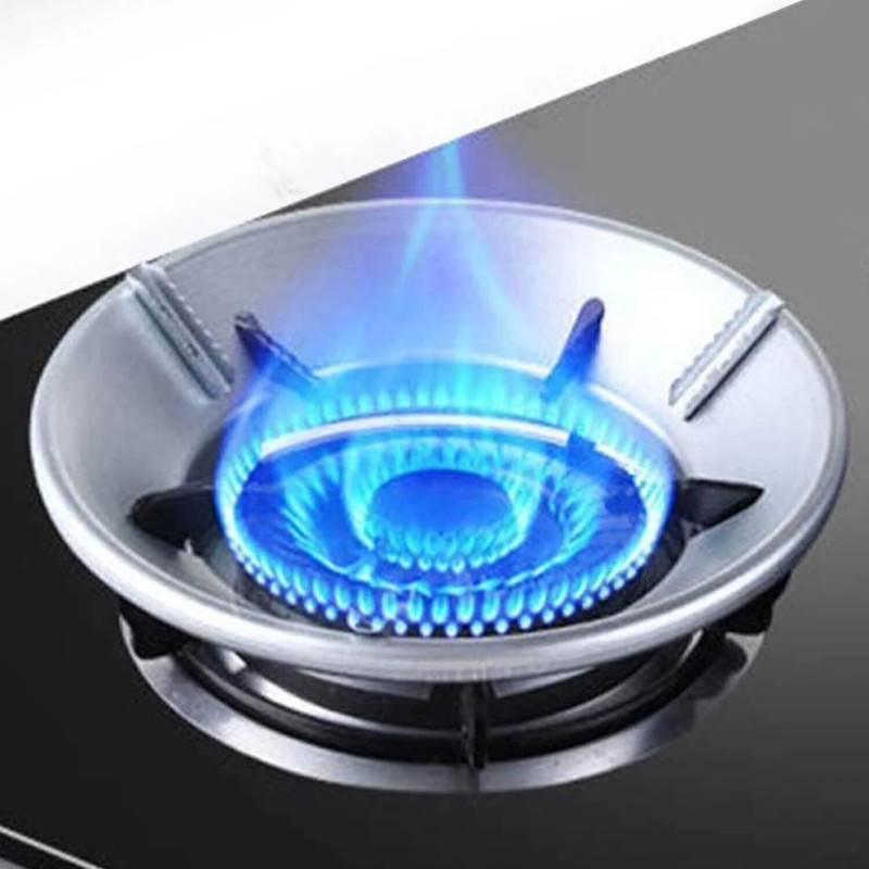VERPHX Gas Saver Burner Stand Gas Chula Burner Gas Saver Stand Jali Gas Cylinder Trolley(Silver)