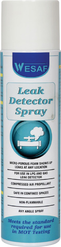 wesaf Leak Detector Spray Grade 9924 400ML Detects Air & Gas Leaks from Pipes Gas Detector