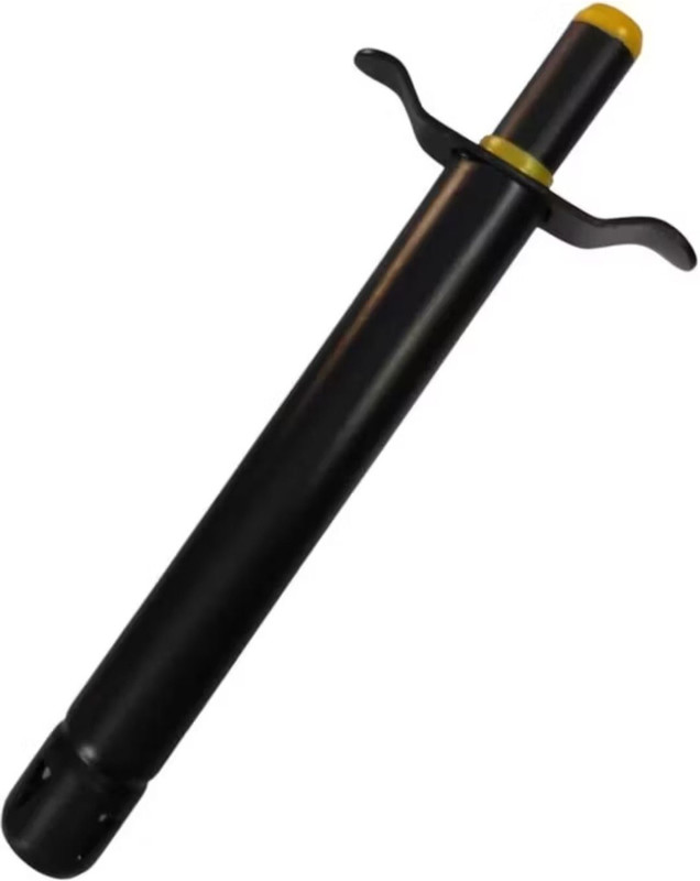 Leher New Milton black gas lighter Steel Gas Lighter(Black, Pack of 1)
