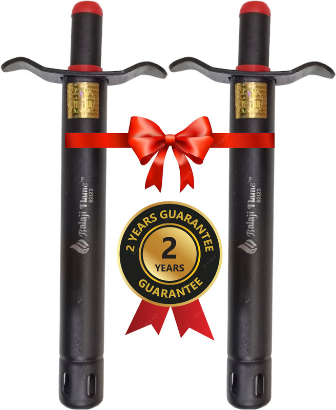 Protos India.Net Gold Combo Steel Gas Lighter(Black, Pack of 2)