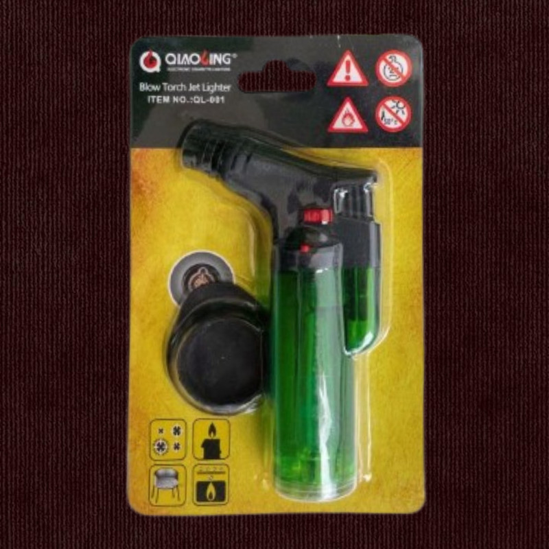 DipDark All Weather Outdoor Jet Torch with High Pressure Ignition Plastic Gas Lighter(Multicolor, Pack of 1)