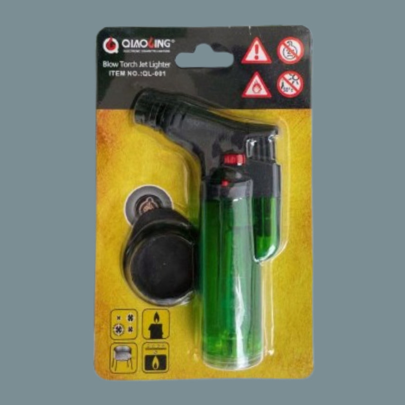 DipDark Compact High Temperature Blow Torch for Hobbyist Projects Plastic Gas Lighter(Multicolor, Pack of 1)