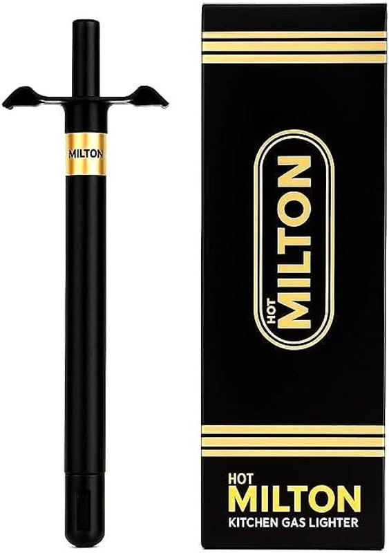 RAVINDER crysto Iron Gas Lighter(Black, Pack of 1)