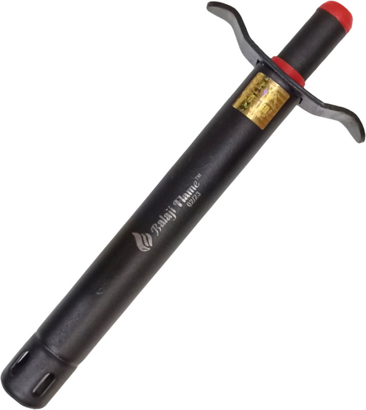 Balaji flame 1 Feet Black Kitchen Gas lighter (12 MM ) Steel Gas Lighter(Black, Pack of 1)