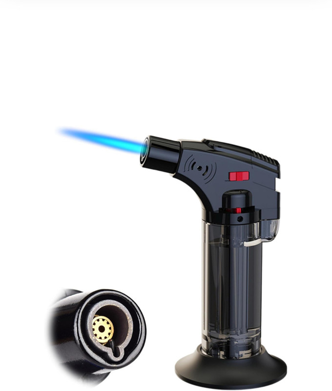 Mebil Plastic Gas Lighter(Black, Pack of 1)