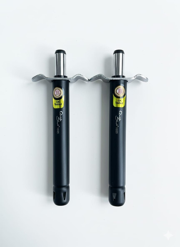 quick shot QUICK SHOT|| Easy Grip Gas Lighter || Kitchen Stove Lighter || Gas Lighter || Steel Gas Lighter(Black, Pack of 2)