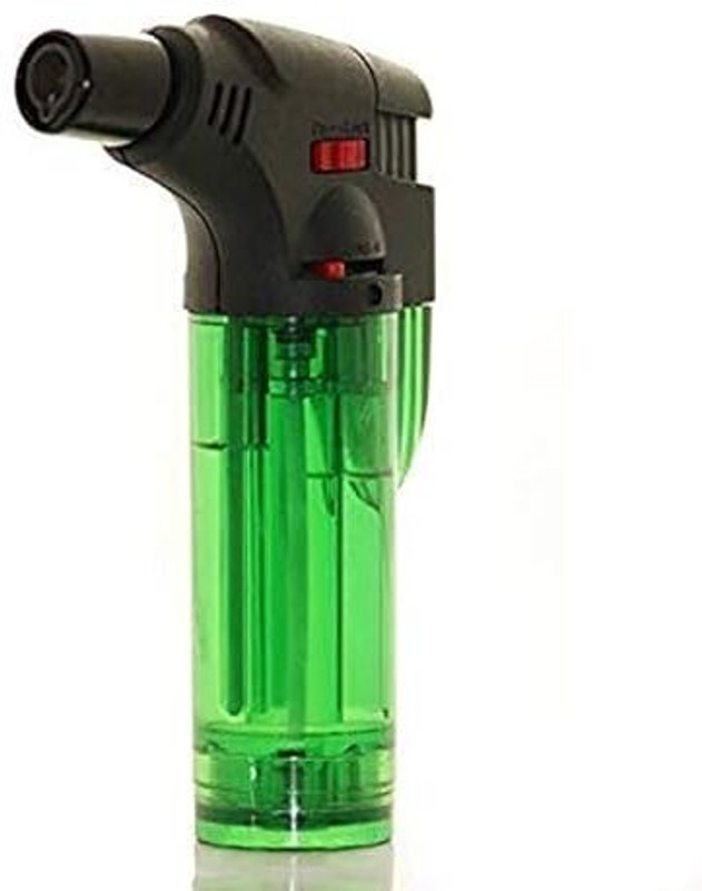 Winskey Refillable Butane Gas Torch Lighter - Windproof Jet Flame Butane lighter Melamine Gas Lighter(Multicolor, Pack of 1)
