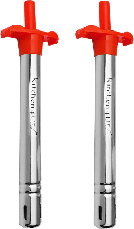 Ritu Lovely Electronic Steel Electronic Gas Lighter(Steel, Red, Pack of 1)