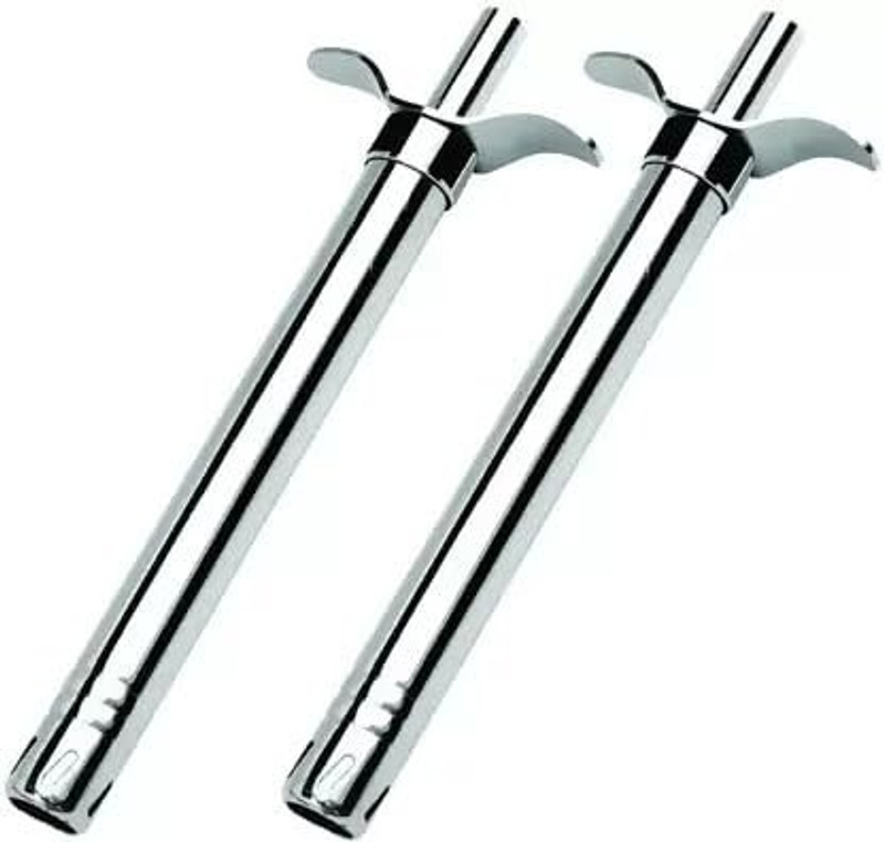 just gadgets Steel Gas Lighter(Silver, Pack of 2)