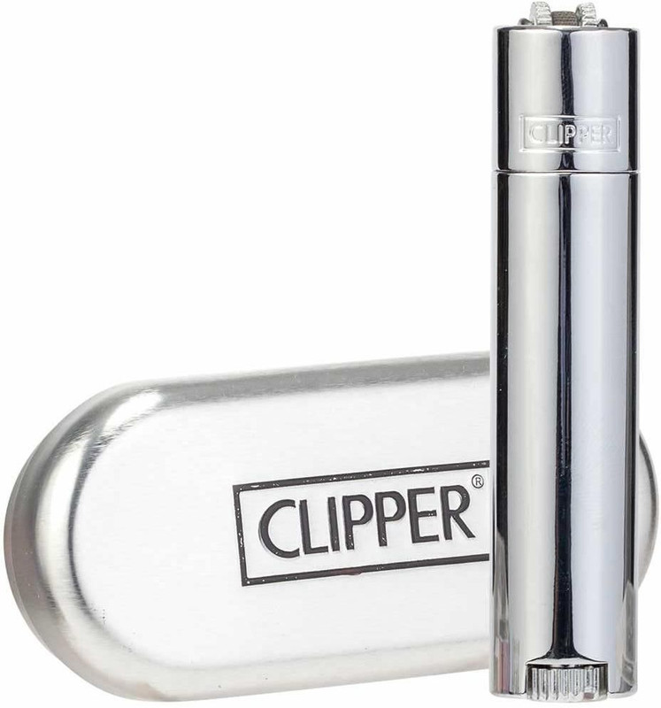 clipper Clipper SILVER/GOLD/ROSE GOLD Metal CIGARETTE Gas Lighter 1 Piece Silver Plated Gas Lighter(Silver, Gold, Pack of 1)