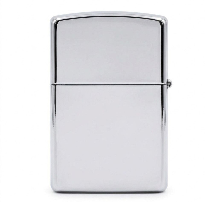 Zenvicart Plain Silver lighter Steel Gas Lighter(Silver, Pack of 1)