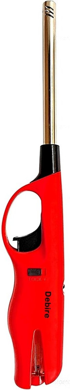 Krintonwel Kitchen Gas Lighter for Cookware Stove, Plastic, Steel Gas Lighter(Red, Pack of 1)