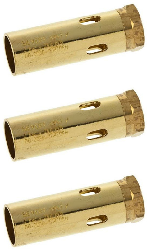 Shyam Sarowar Brass Burner Size 2 - Nozzle Burner Pack of 2 - Flambe Torch