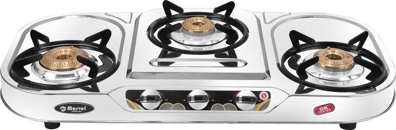 Fogger SHAKTI-2B SS Stainless Steel Manual Gas Stove(2 Burners)