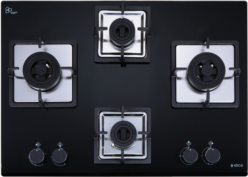 Compare Elica IND FLEXI AB 470 DX DFS Glass Automatic Hob (4 Burners