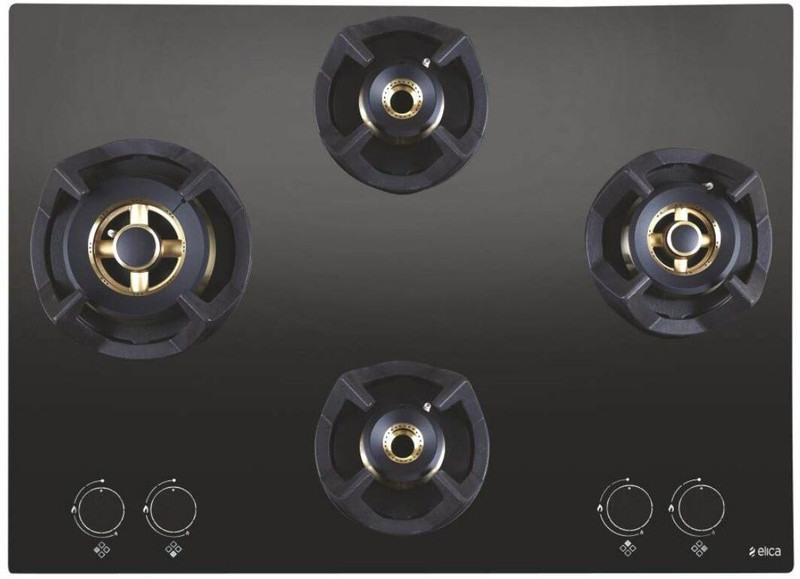 Compare Elica CLASSIC FLEXI FB MFC 4B 70 MT Brass Automatic Gas Stove