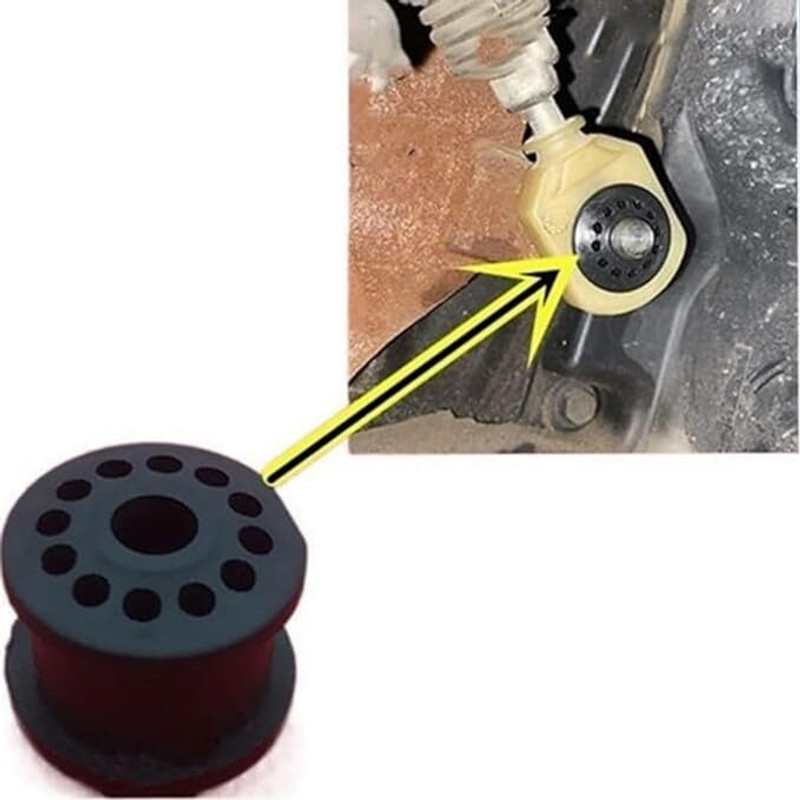 Finessemotors Ford gear shifter bush EcoSport- Figo- aspire Fiesta- ikon-fusion Gear Knob(Black)