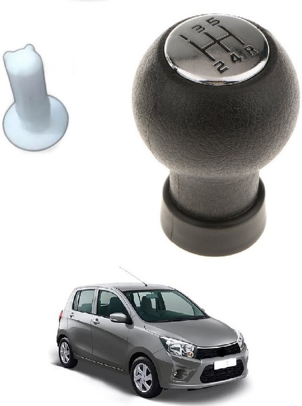 Suprozo Plastic, Steel Gear Knob(Black)