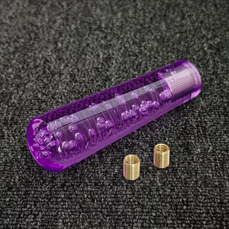 Selifaur Crystal, Acrylic Gear Knob(Purple)