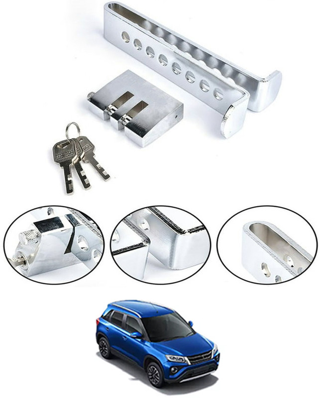 AYW 8 Holes Anti-theft Stainless Steel Clutch Lock For Urban Cruiser Toyota 2020 Gear Lock(Stainless Steel)