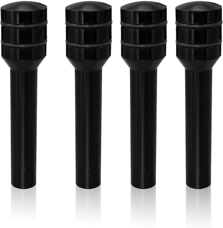 silkyfit 4PCS Car Door Lock Knobs, 1.92" x 0.44'' Gear Lock(Aluminium Alloy)