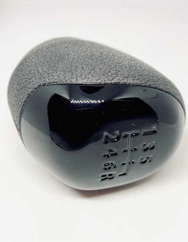 KDTRD OGL Quality Gear Lever Knob For Nexon Black With Glossy Black Gear Knob (Black) Gear Shift Collar