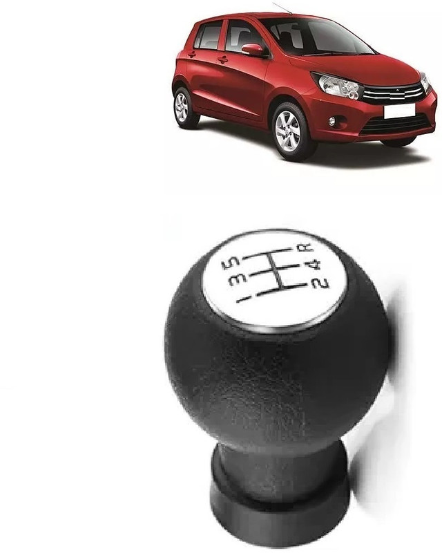 BROTHERTWO 5 Speed Car Gear Shift Knob Manual Transmission for Maruti Celerio Gear Shift Collar