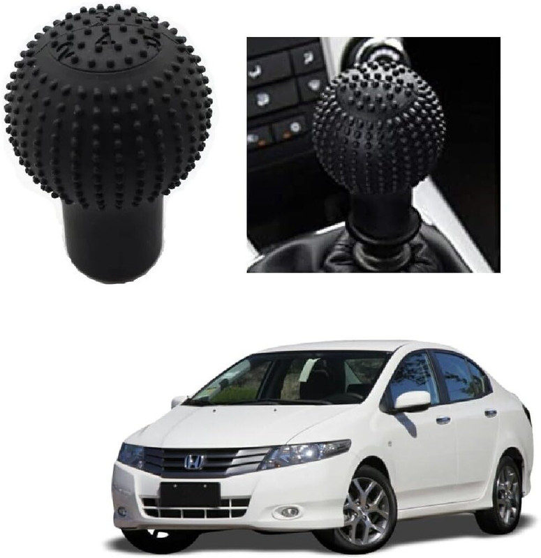 IMBIMBLE Round Shape (Black Color) Suitable for Honda City Gear Shift Collar