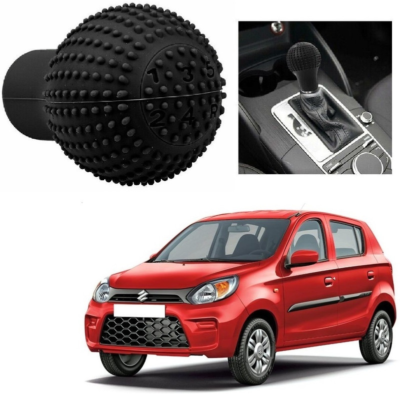 AutooNation Best Car Gear Shift Knob Cover 1Pcs Black Color For Maruti Suzuki Alto 2019 Gear Shift Collar