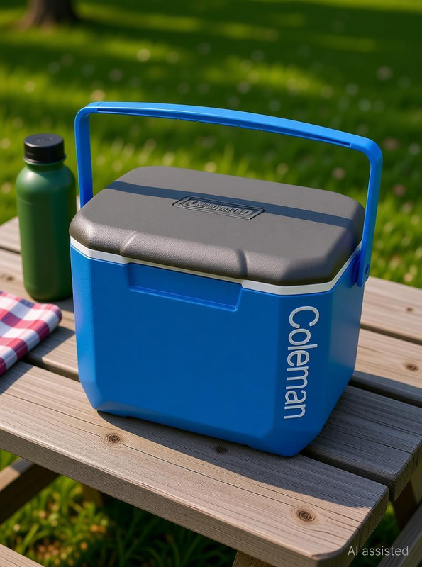 COLEMAN Excursion 16 QT with Ice Retention Upto 1 Days(Blue, 15 L)