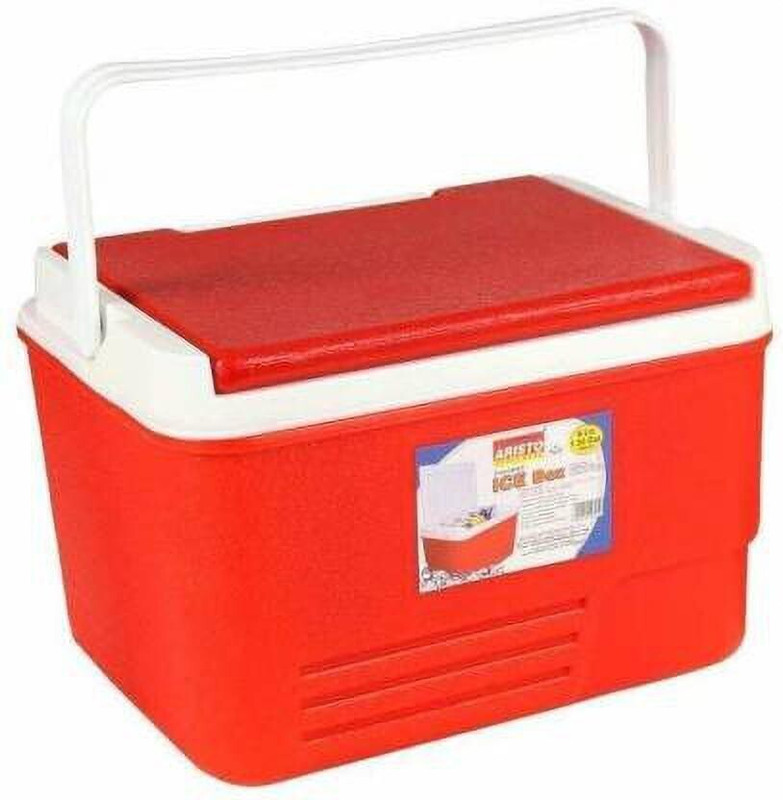 Aristo Small Size For Ice Cubes Insulated Chiller 6 Ltr Red Ice Cooling Box(Red, 6 L)